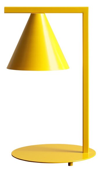 Aldex modern skandináv asztali lámpa form mustard fekete sárga ald1108b14