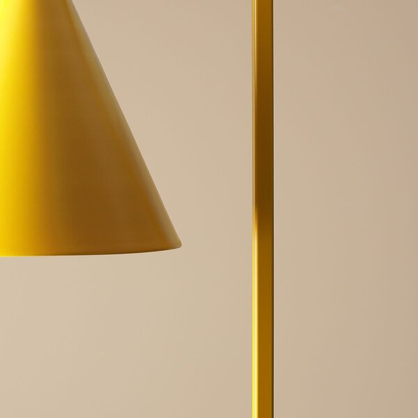 Aldex modern skandináv állólámpa form mustard fekete sárga ald1108a14