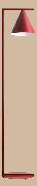 Aldex modern skandináv állólámpa form red wine fekete piros ald1108a15