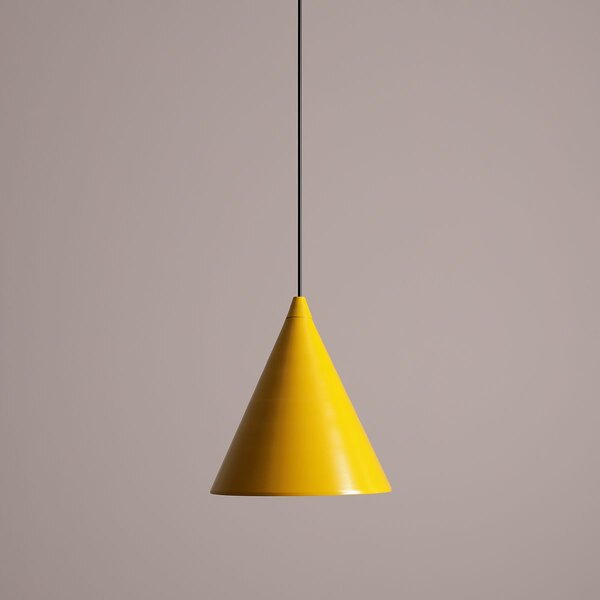 Aldex modern skandináv függeszték form mustard fekete sárga ald1108g14