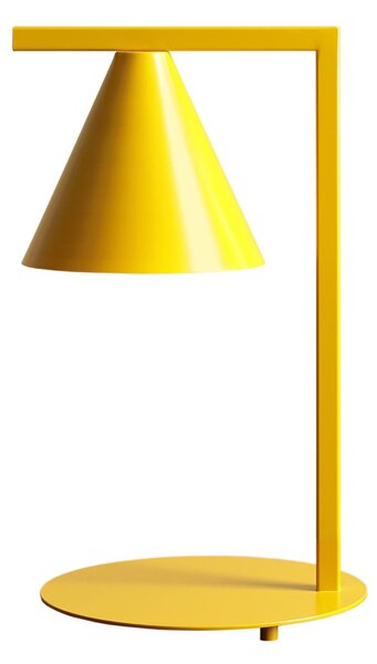 Aldex modern skandináv asztali lámpa form mustard fekete sárga ald1108b14