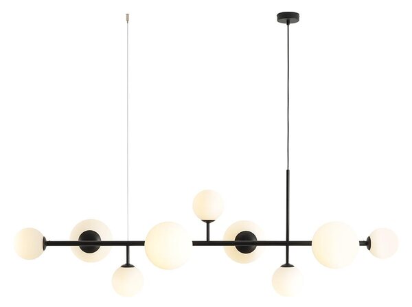 Aldex modern függeszték dione 9 black fehér fekete ald1092n1