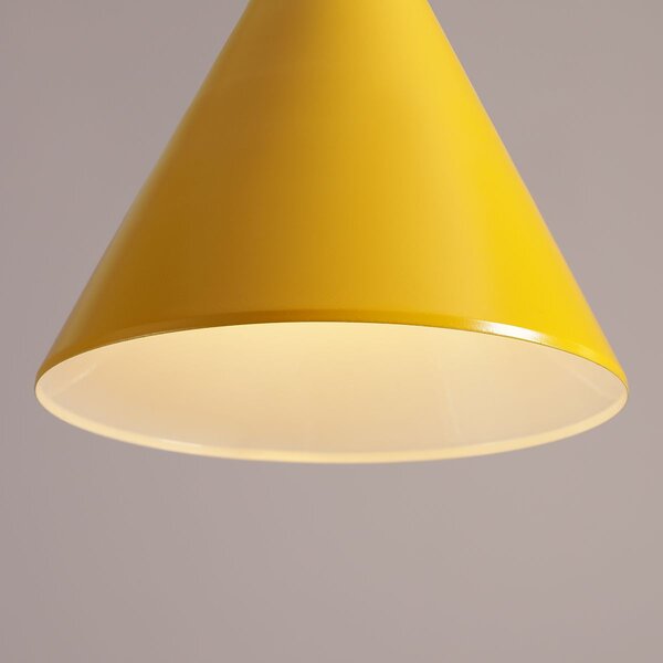 Aldex modern skandináv függeszték form mustard fekete sárga ald1108g14