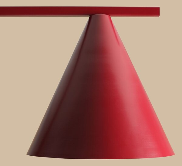 Aldex modern skandináv állólámpa form red wine fekete piros ald1108a15