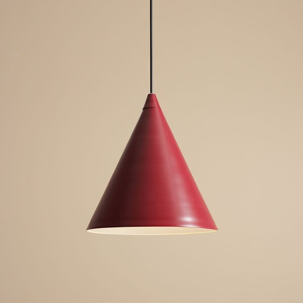 Aldex modern skandináv függeszték form red wine fekete piros ald1108g15