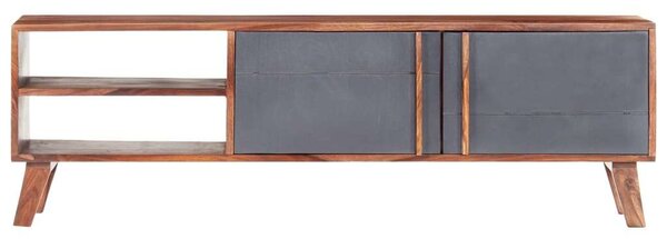VidaXL Tömörfa TV-szekrény - 140 cm