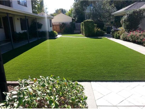 VASHOME EcoTurf műfű tekercs, sűrű, dús, élethű, 35 mm vastag, 2×2 m (4 négyzetméter)
