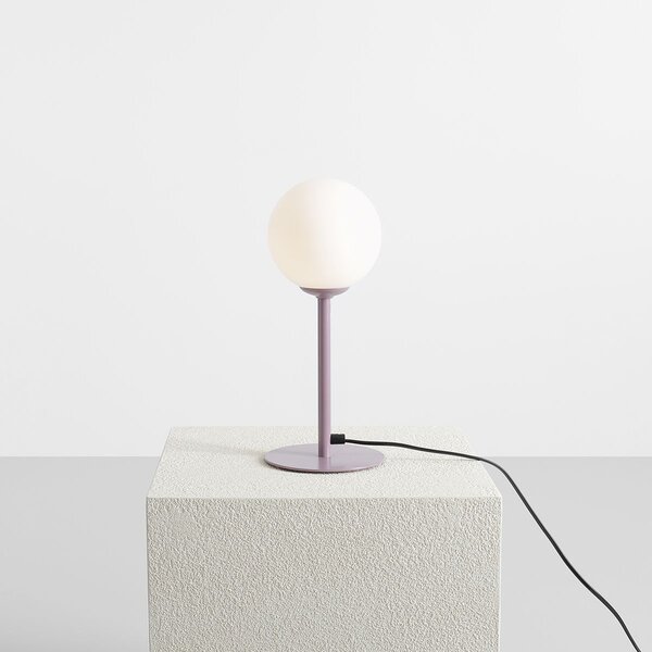 Aldex modern asztali lámpa pinne fehér ibolya ald1080b13
