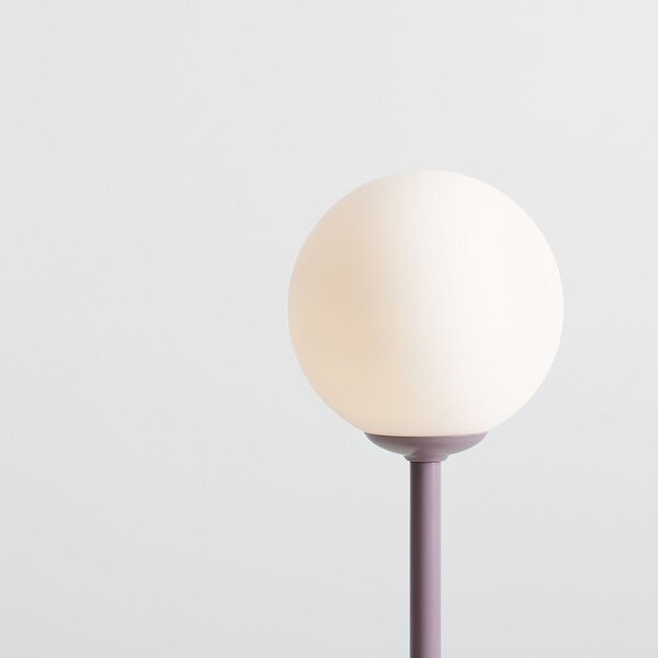 Aldex modern asztali lámpa pinne fehér ibolya ald1080b13
