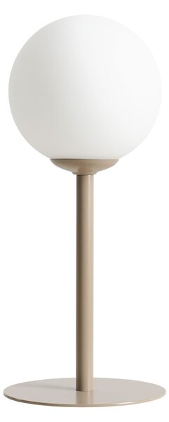 Aldex modern asztali lámpa pinne bézs fehér ald1080b17