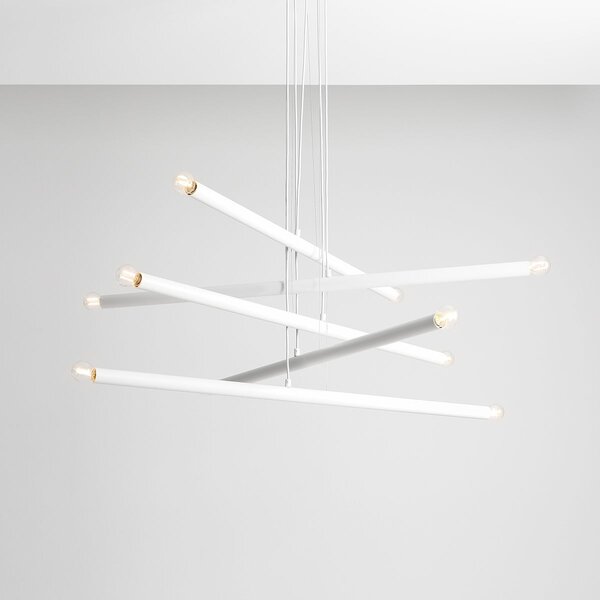 Aldex modern függeszték tubo fehér ald1072m