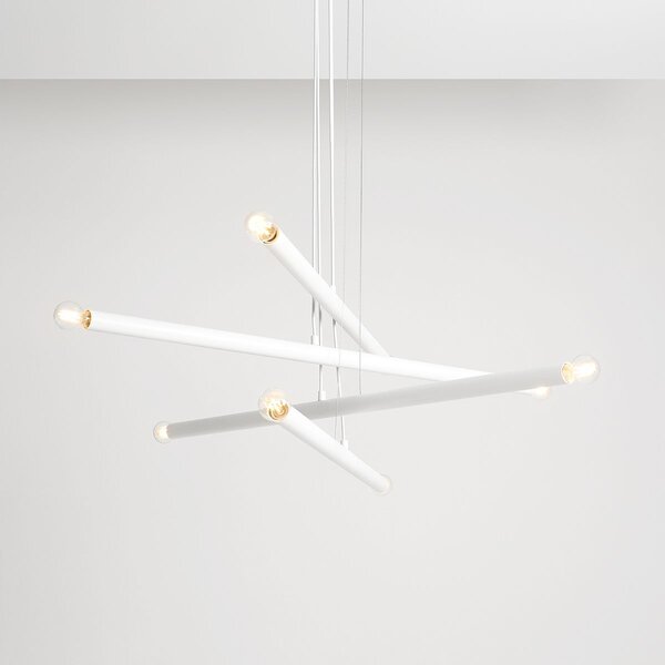 Aldex modern függeszték tubo fehér ald1072p