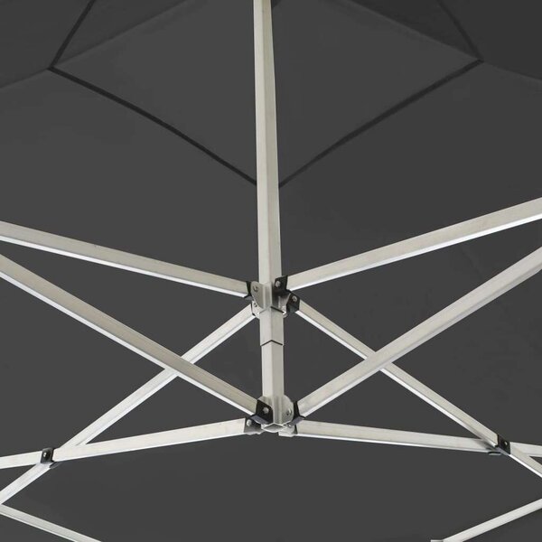 VidaXL Rendezvénysátor - Alumínium, 2x2m, Antracit