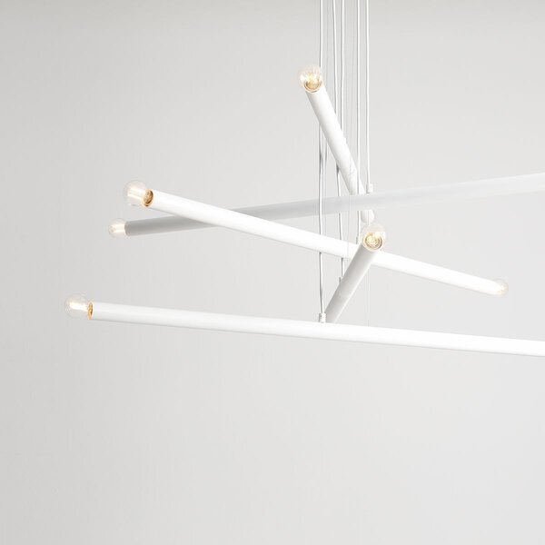 Aldex modern függeszték tubo fehér ald1072m