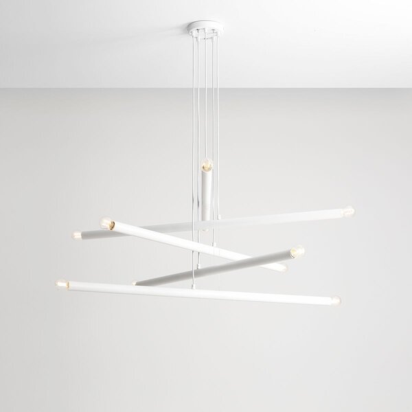 Aldex modern függeszték tubo fehér ald1072m