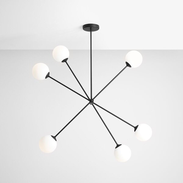 Aldex modern mennyezeti lámpa ohio fekete ald1081pl_k1