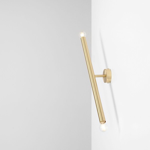 Aldex modern fali lámpa tubo sárgaréz ald1072d40_s
