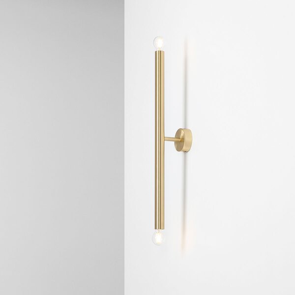 Aldex modern fali lámpa tubo sárgaréz ald1072d40_s