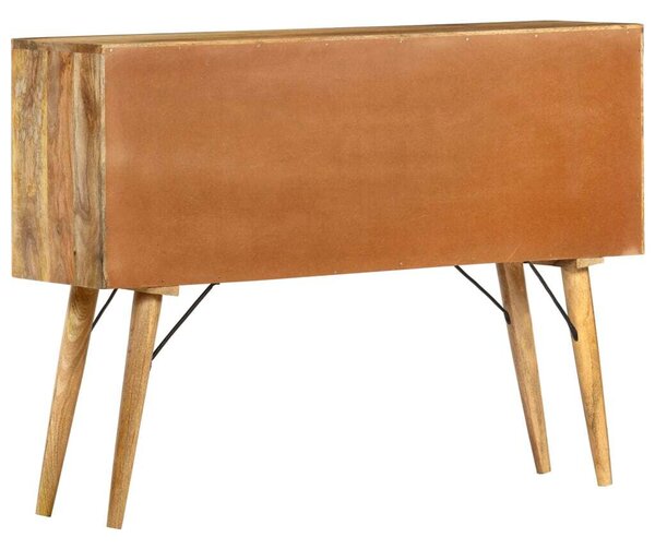 VidaXL tömör mangófa tálalószekrény 110 x 30 x 82 cm