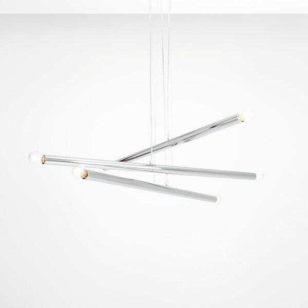 Aldex modern függeszték tubo króm ald1072k4