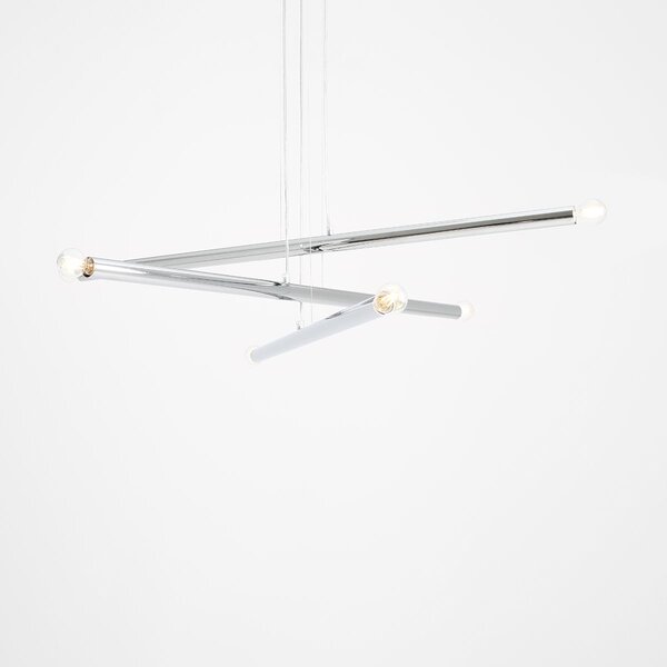 Aldex modern függeszték tubo króm ald1072k4