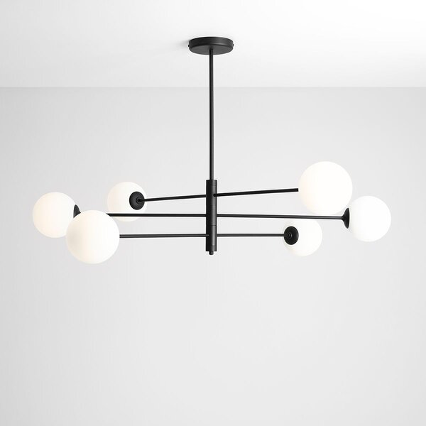 Aldex modern mennyezeti lámpa homme fekete ald1090pl_k1