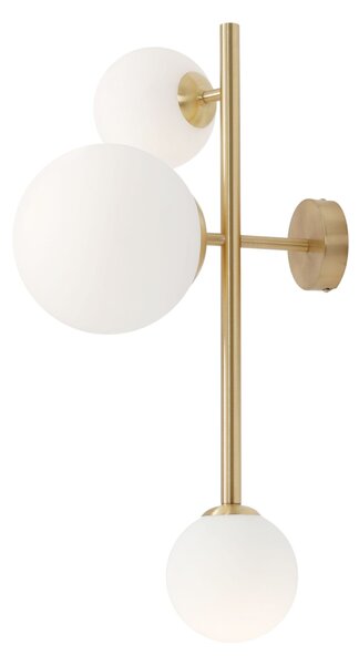 Aldex modern fali lámpa dione sárgaréz ald1092y40