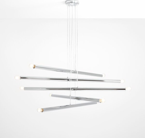 Aldex modern függeszték tubo króm ald1072m4