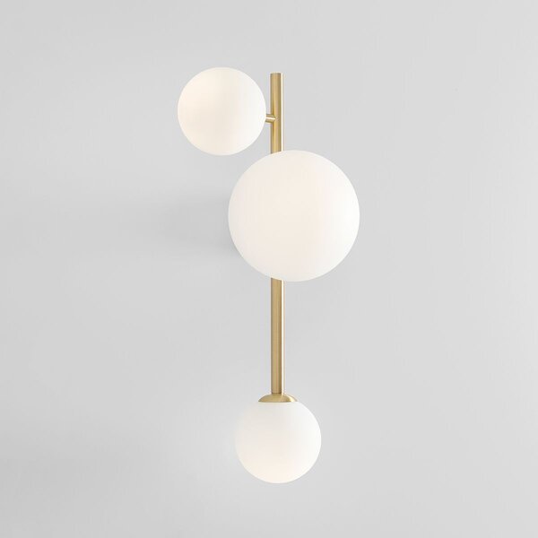 Aldex modern fali lámpa dione sárgaréz ald1092y40