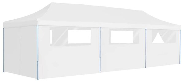 VidaXL Összecsukható Rendezvénysátor - Fehér - 3x9m