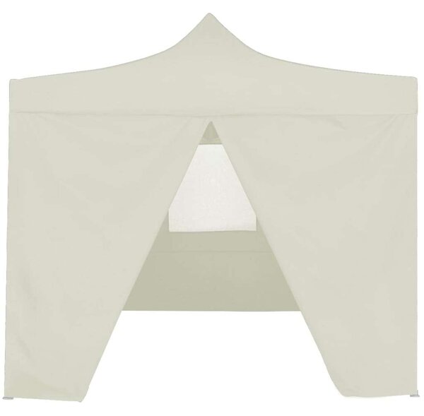 VidaXL Összecsukható Sátor - 2x2m - Krémszínű