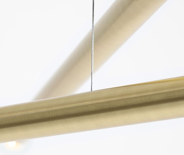 Aldex modern függeszték tubo sárgaréz ald1072p40