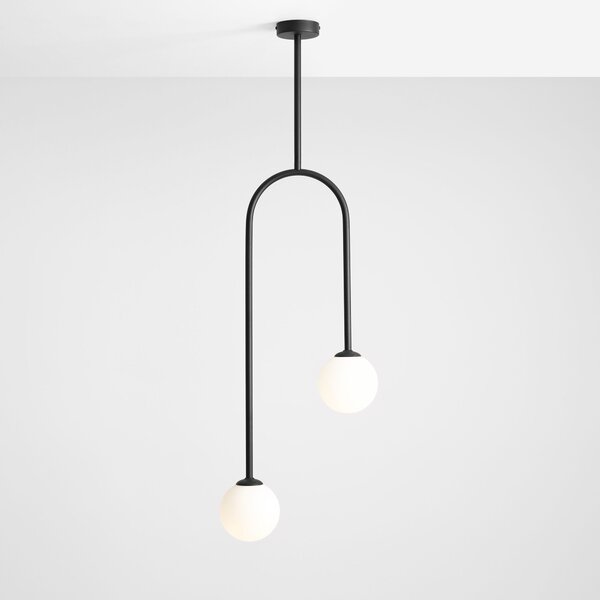 Aldex modern mennyezeti lámpa nave fekete ald1088pl_h1