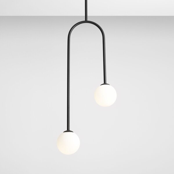 Aldex modern mennyezeti lámpa nave fekete ald1088pl_h1