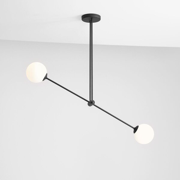 Aldex modern mennyezeti lámpa ohio fekete ald1081pl_h1