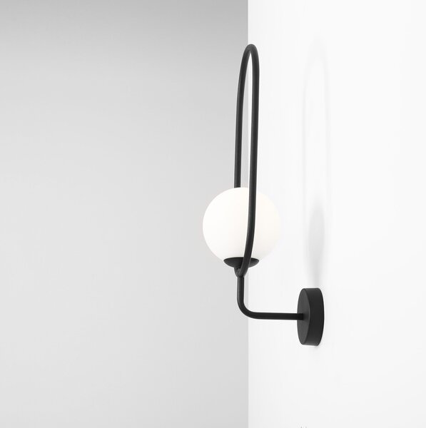 Aldex modern fali lámpa riva fekete ald1086c1