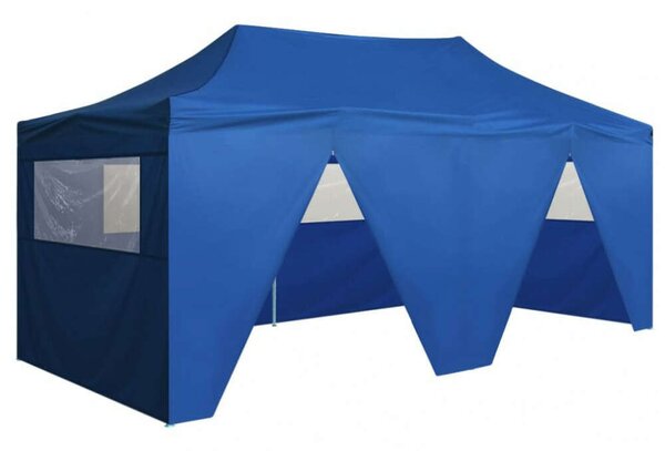 VidaXL Összecsukható Sátor - Kék - 3x6m