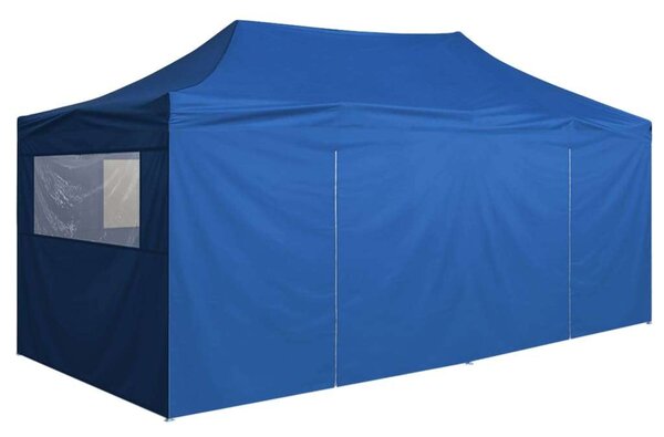 VidaXL Összecsukható Sátor - Kék - 3x6m
