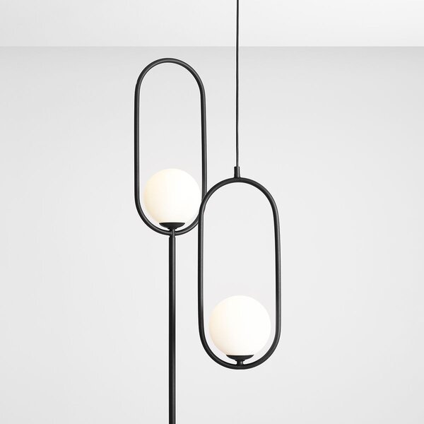 Aldex modern függeszték riva fekete ald1086g1