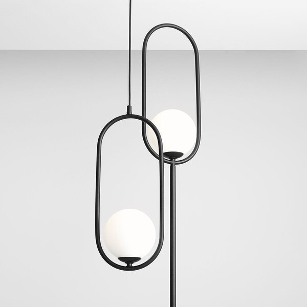 Aldex modern függeszték riva fekete ald1086g1