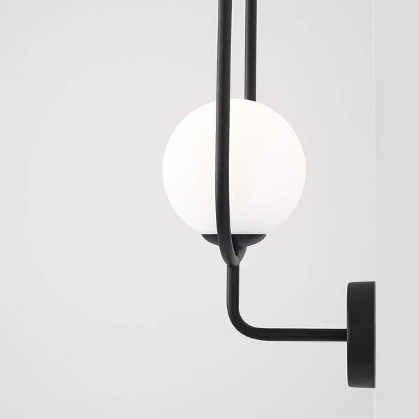 Aldex modern fali lámpa riva fekete ald1086c1