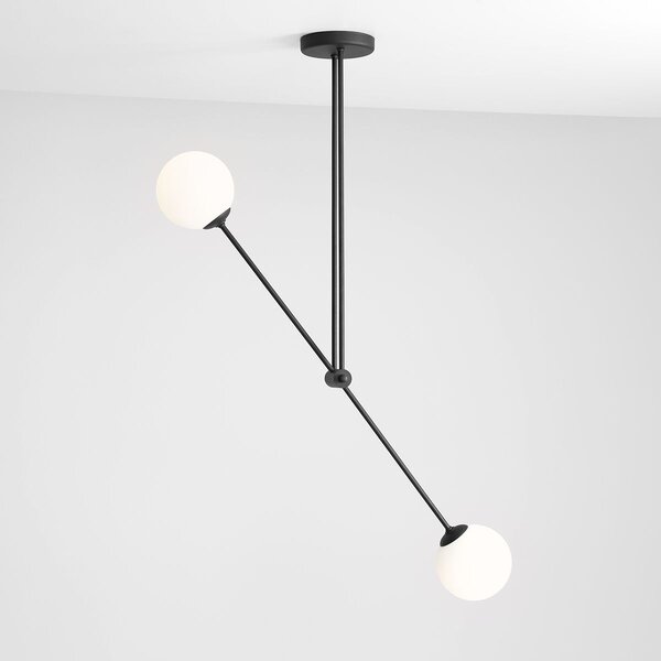 Aldex modern mennyezeti lámpa ohio fekete ald1081pl_h1