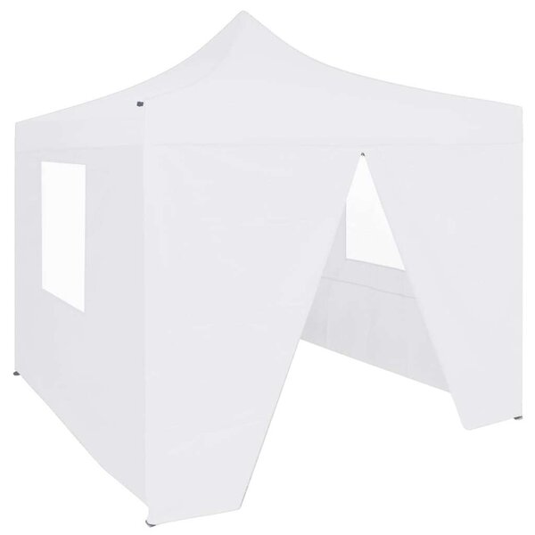 VidaXL Összecsukható Sátor - Fehér - 3x3 m