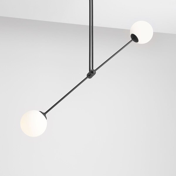 Aldex modern mennyezeti lámpa ohio fekete ald1081pl_h1
