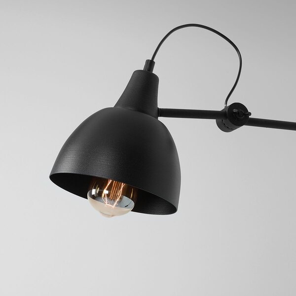 Aldex modern fali lámpa aida fekete ald842c1