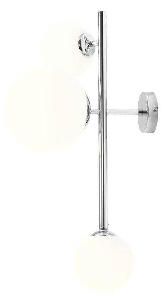 Aldex modern fali lámpa dione fehér króm ald1092y4