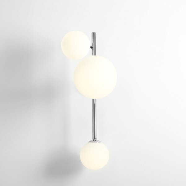 Aldex modern fali lámpa dione fehér króm ald1092y4