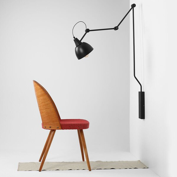 Aldex modern fali lámpa aida fekete ald842c1