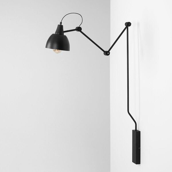 Aldex modern fali lámpa aida fekete ald842c1