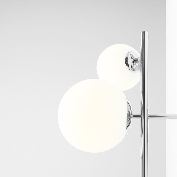 Aldex modern fali lámpa dione fehér króm ald1092y4